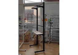 Опора L-образн. 2.25м. (60х30х1,5мм) чорна